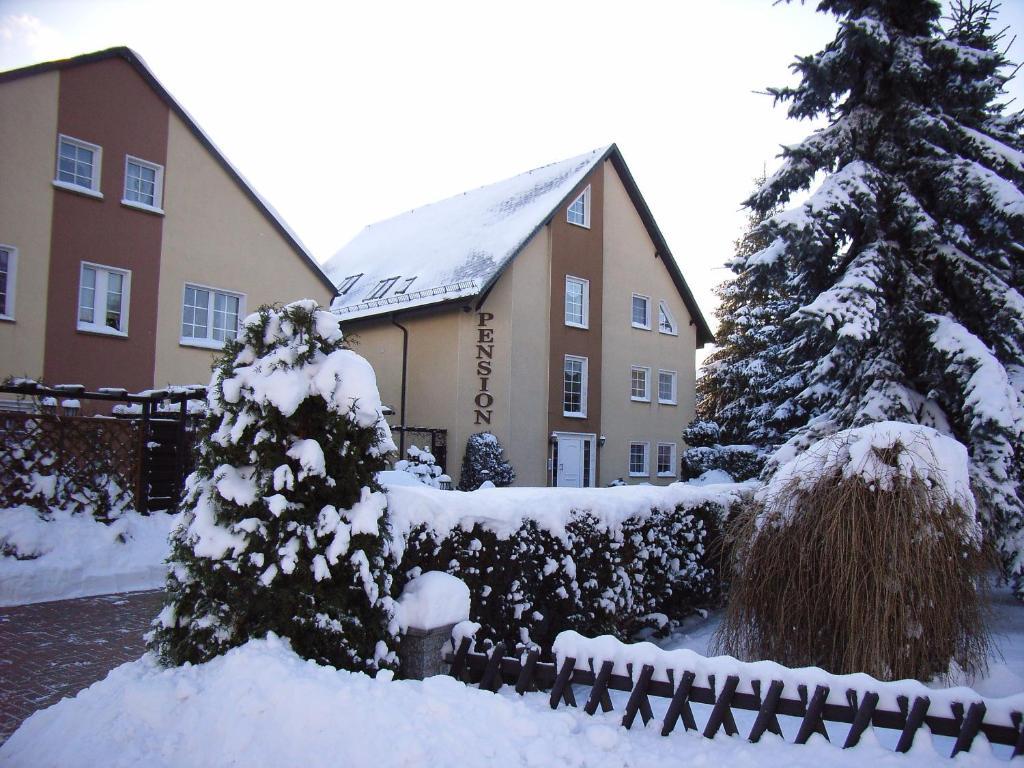 Gaststaette & Pension Jiedlitz Burkau Bagian luar foto